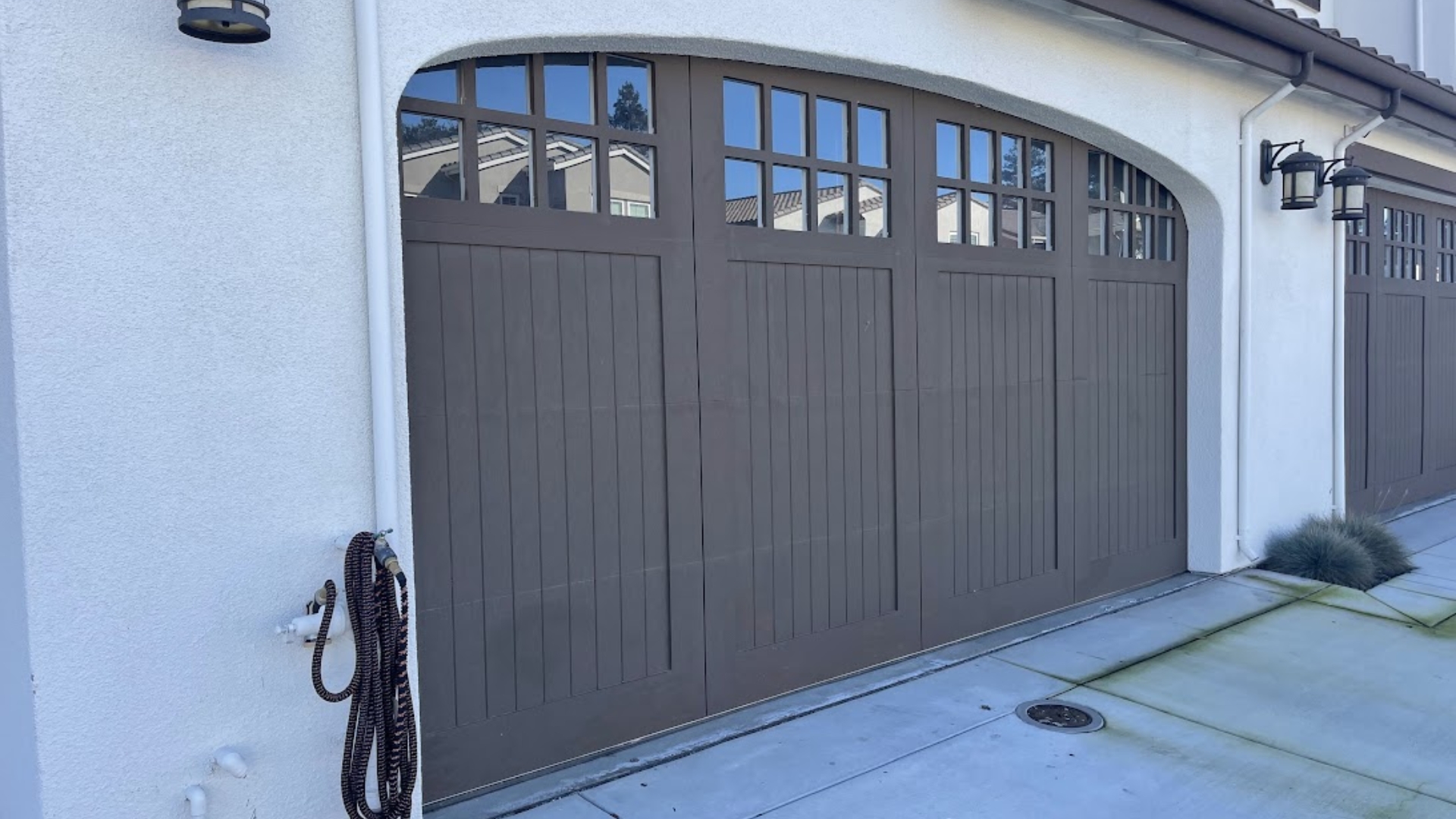 new garage door new garage door