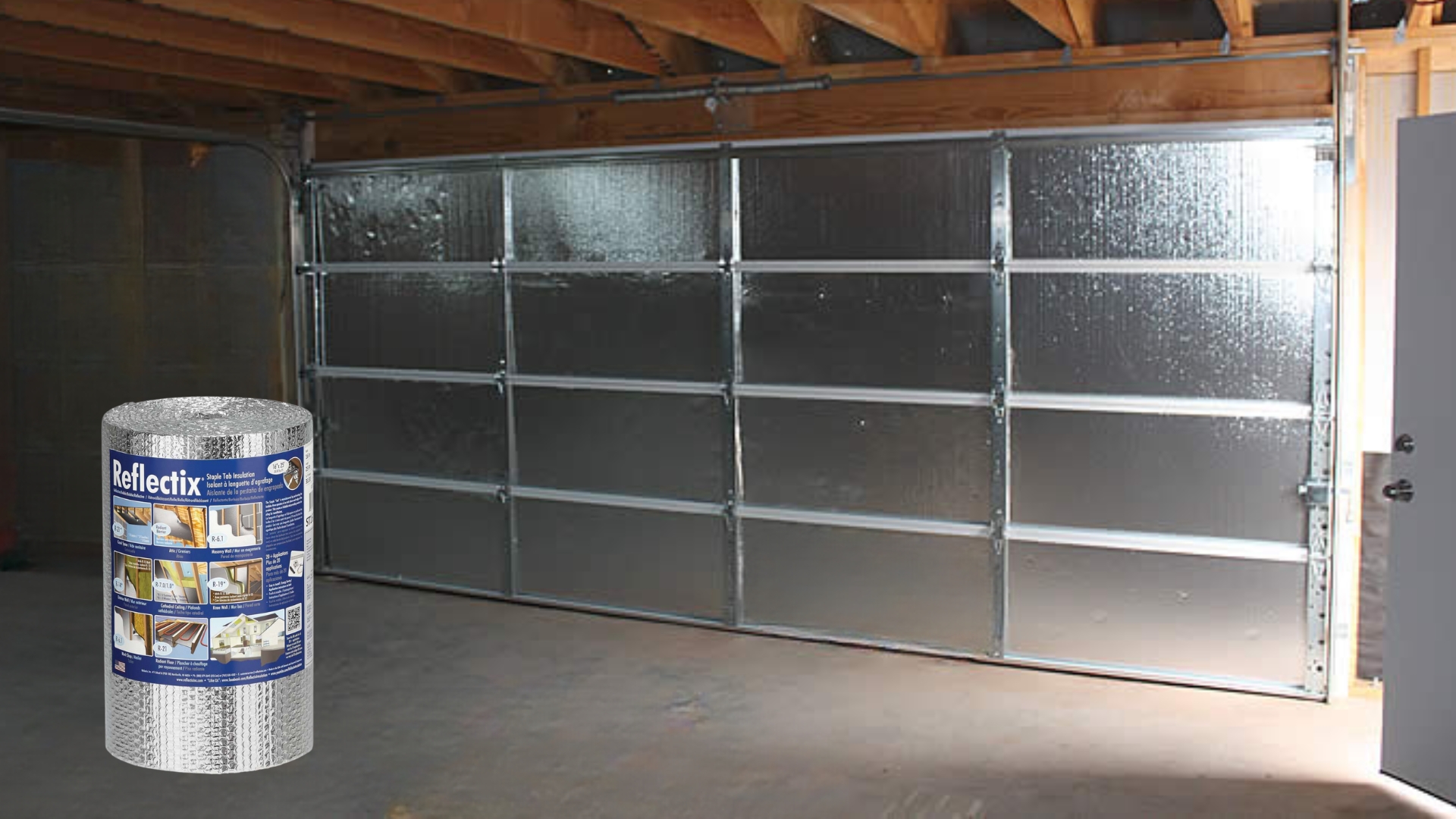 Which-Garage-Door-Insulation-Works-Best_-Reflective-Insulation